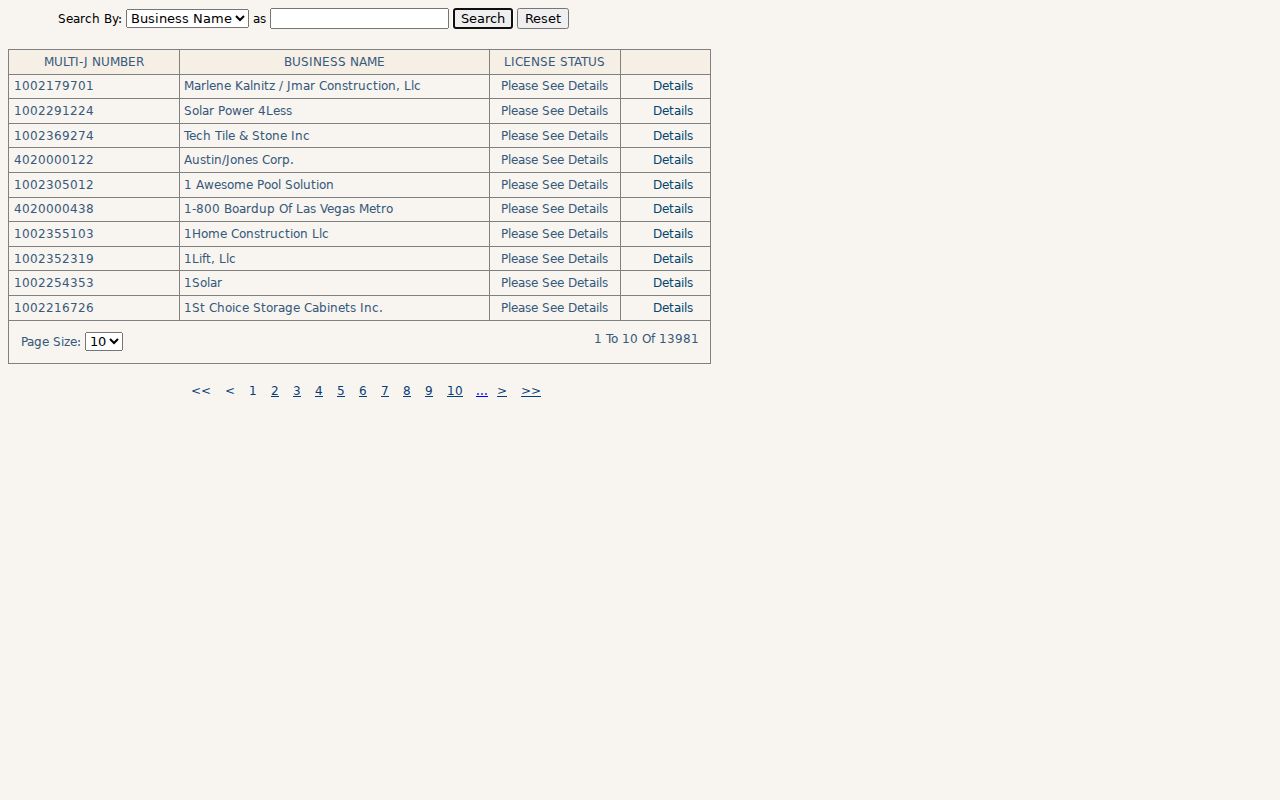 Enterprise residents directory Clark County business license search